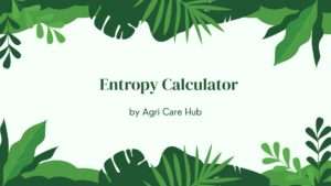 Entropy Calculator