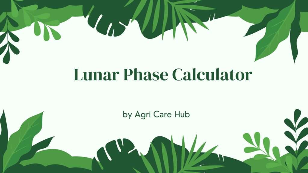 Lunar Phase Calculator