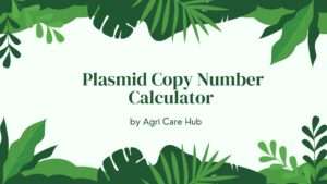 Plasmid Copy Number Calculator