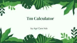 Tm Calculator