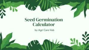 Seed Germination Calculator