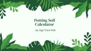 Potting Soil Calculator