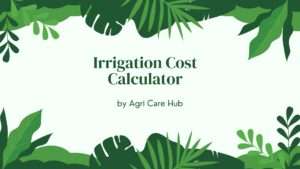 Irrigation Cost Calculator