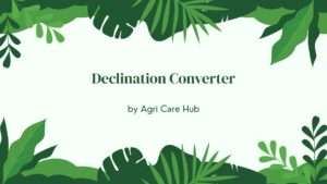 Declination Converter Calculator