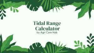 Tidal Range Calculator
