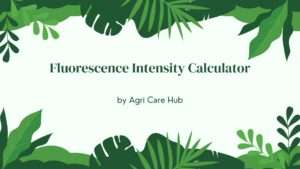 Fluorescence Intensity Calculator