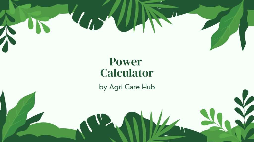 Power Calculator