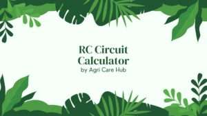 RC Circuit Calculator