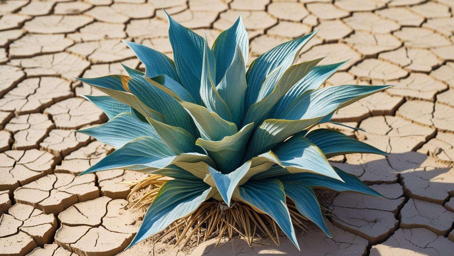 a big dry land plant