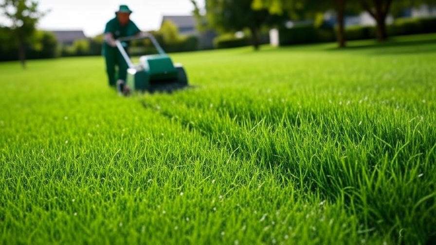  A beautiful, healthy, green lawn with proper drainage, correct mowing, and no signs of fungal infection. 