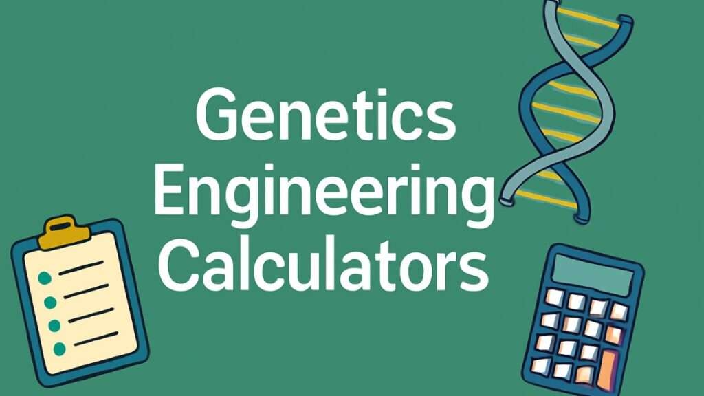 Genetics Engineering Calculators