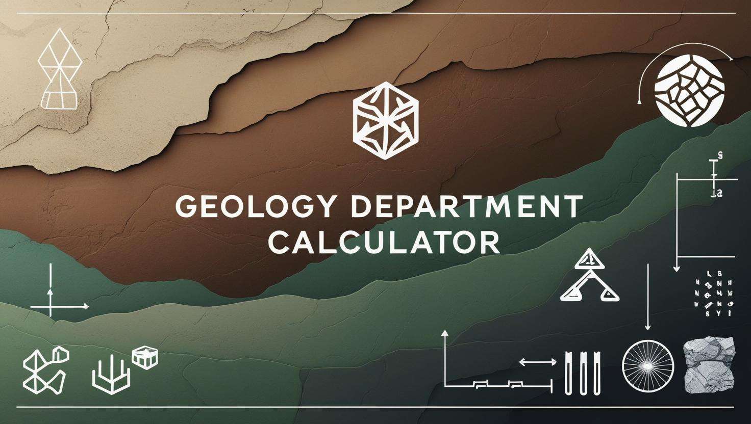 "Geology Department Calculator: Quick & Accurate Solutions"