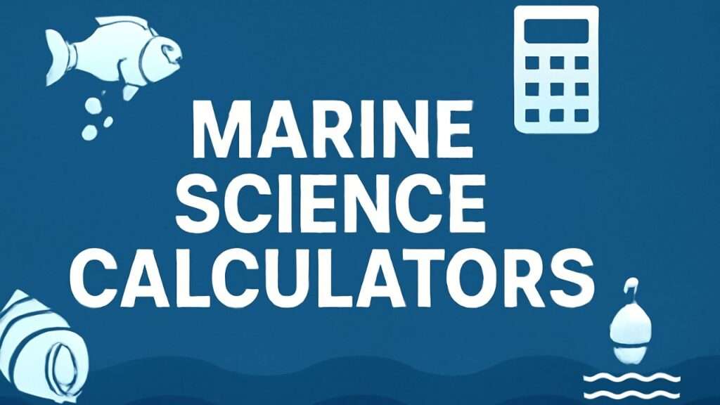 Marine Science Calculators