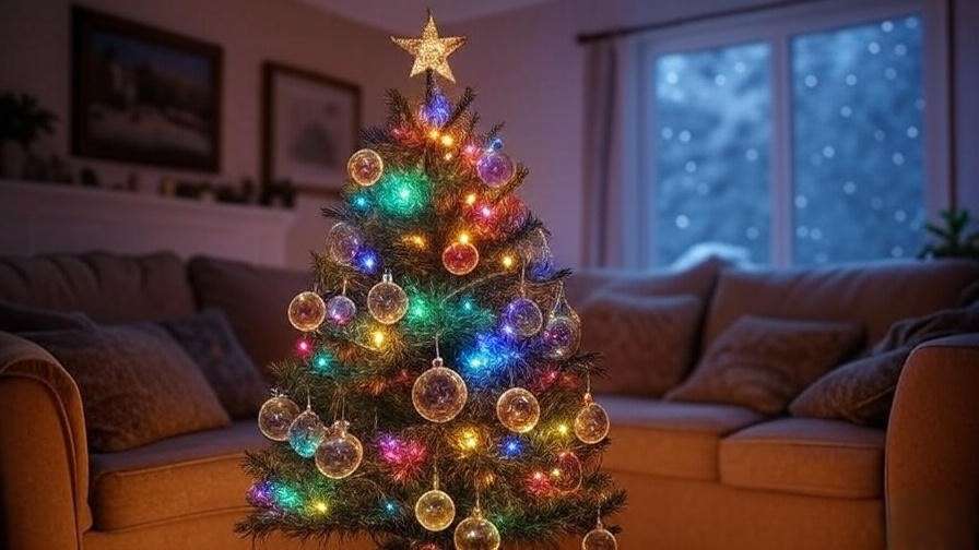 best table top christmas trees with lights