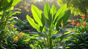 large leaf plants