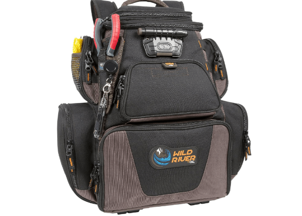 Wild River Nomad by CLC Custom LeatherCraft Tackle Tek Nomad XP Lighted Backpack with USB Charging System