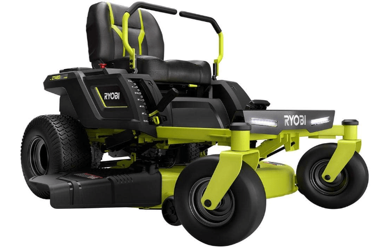 RYOBI 42 in. 100 Ah Battery Electric Riding Zero Turn Mower RY48ZTR100
