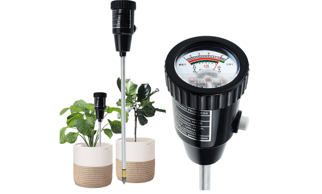 Gain Express Soil PH Meter, Soil Moisture Sensor Meter, Soil PH Tester Gardening Tool Kits for Plant, Tree, Soil Tester for Moisture Great for Garden, Lawn 