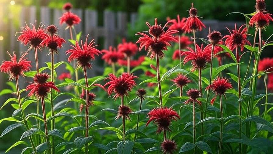 red perennial flowers