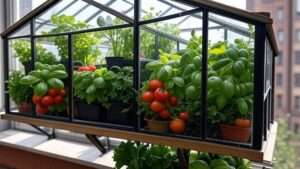 attached window mounted greenhouse​