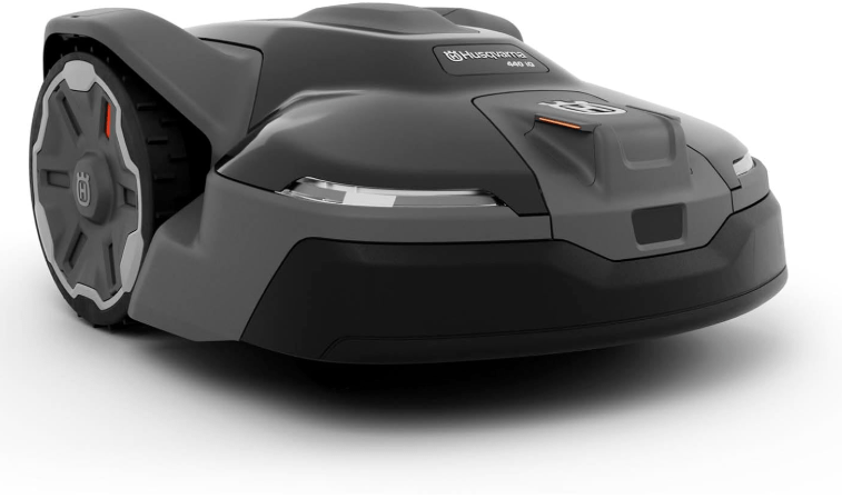 Husqvarna 440iQ Automower Robotic Mower, 2 Acre Mowing Capacity, Wire Free Robot Lawn Mower with Charging Station, RS1 EPOS Reference Station and Replacement Blades