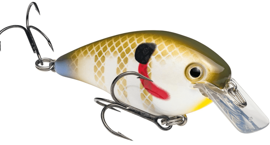 Strike King Lures HCKVDS1.5-526 KVD Square Bill Silent Crankbaits, model 1.5, 1 2" Length, 7/16 oz, #4 hook, Sexy Sunfish, Package of 1, 1.5-Ounce