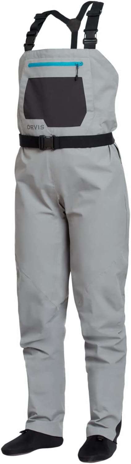 Orvis Clearwater Chest Waders for Women - Waterproof Fly Fishing Waders with Neoprene Booties, External Storage Pocket 