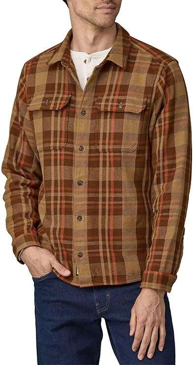 Patagonia Men's Long-Sleeve Button-Front Fjord Loft Shirt
