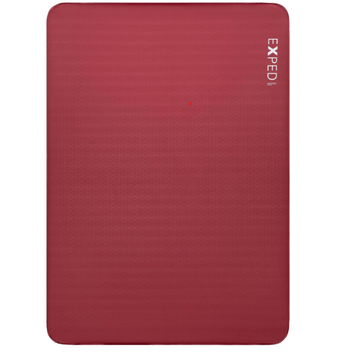 Exped MegaMat Max Duo Long Wide Plus - Self Inflating Plush Sleeping Mat, 6” Foam Pad, Pump Included