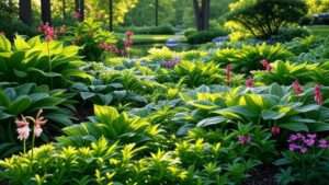 perennial shade flowers and plants