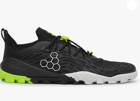 Vivobarefoot Hydra ESC Mens | Barefoot Trainers | Ultra-Lightweight Shoe | Build Strength, Balance & Mobility | Wide Fit Grounding Shoes | Flexible | Obsidian