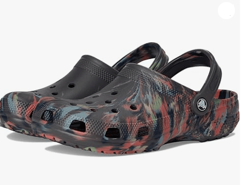 Crocs Unisex Adult Classic Marbled Tie-Dye Clogs