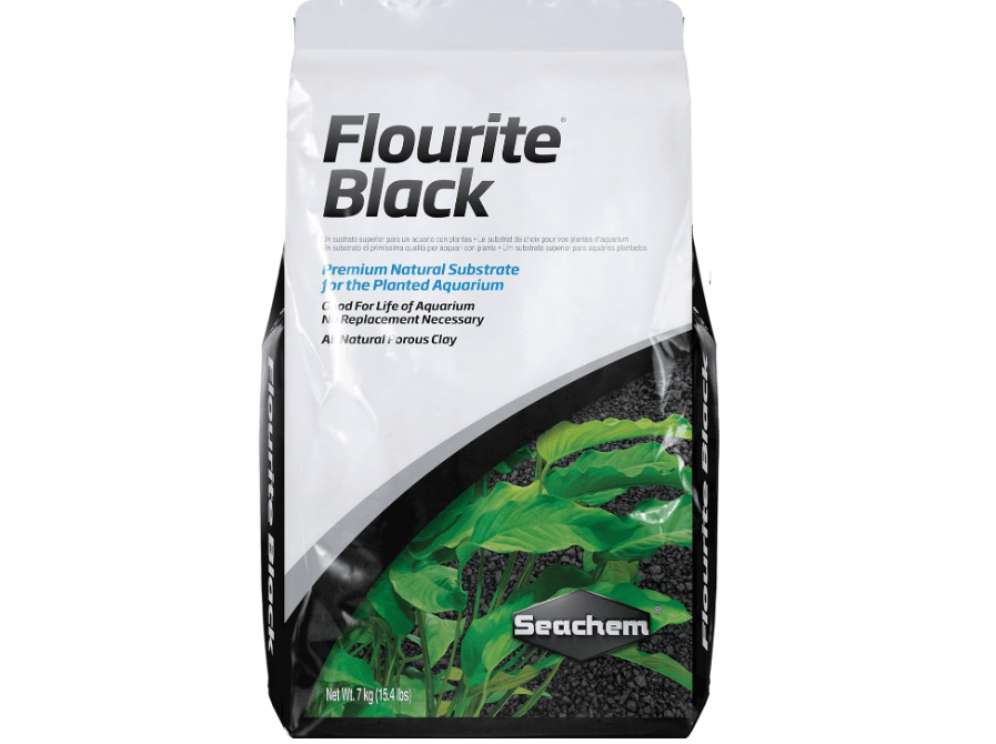 Seachem Flourite Black Clay Gravel - Stable Porous Natural Planted Aquarium Substrate 15.4 lbs 