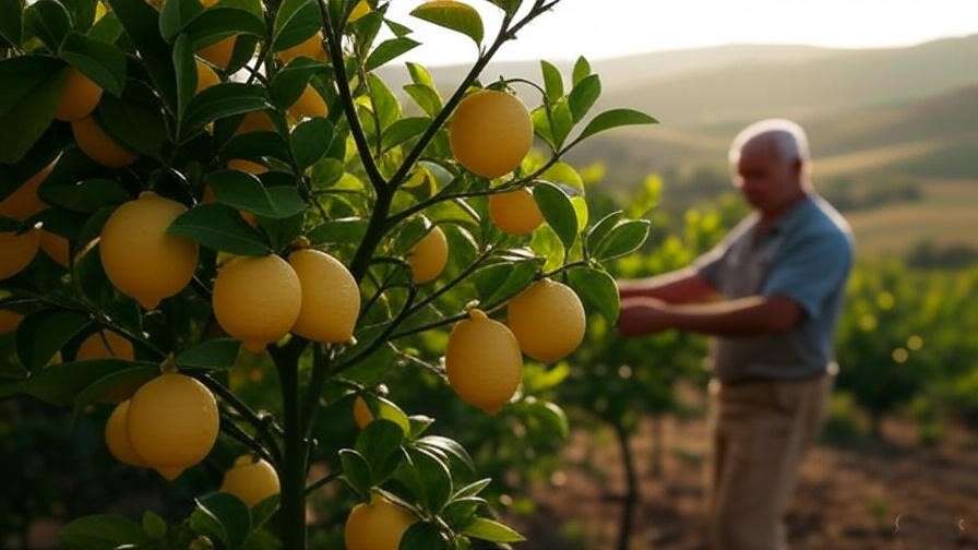 organic lemons