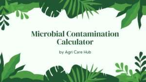 Microbial Contamination Calculator
