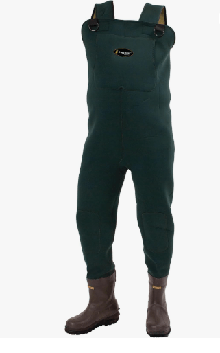 FROGG TOGGS Men's Amphib Neoprene Waterproof Fishing Bootfoot Chest Wader for Fishing