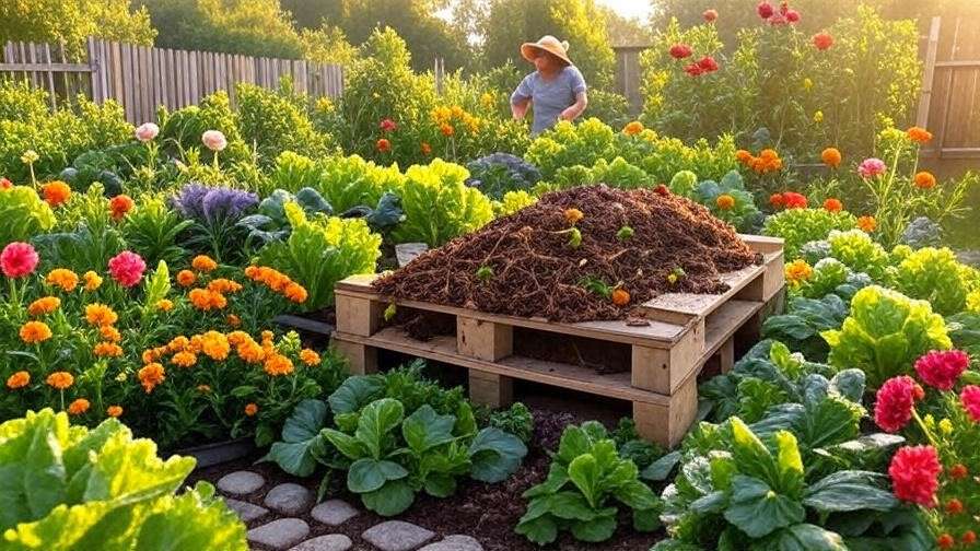 pallet of compost​