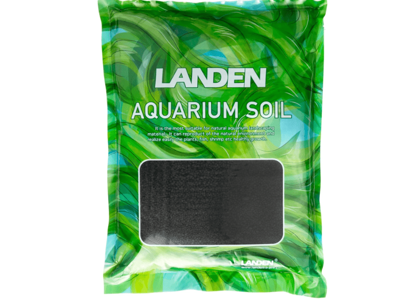 LANDEN Aqua Soil Substrate 5L(10lbs) for Natural Planted Aquarium, Plant or Shrimp Stratum, Clay Gravel and Stable Porous Substrate for Freshwater Aquarium 
