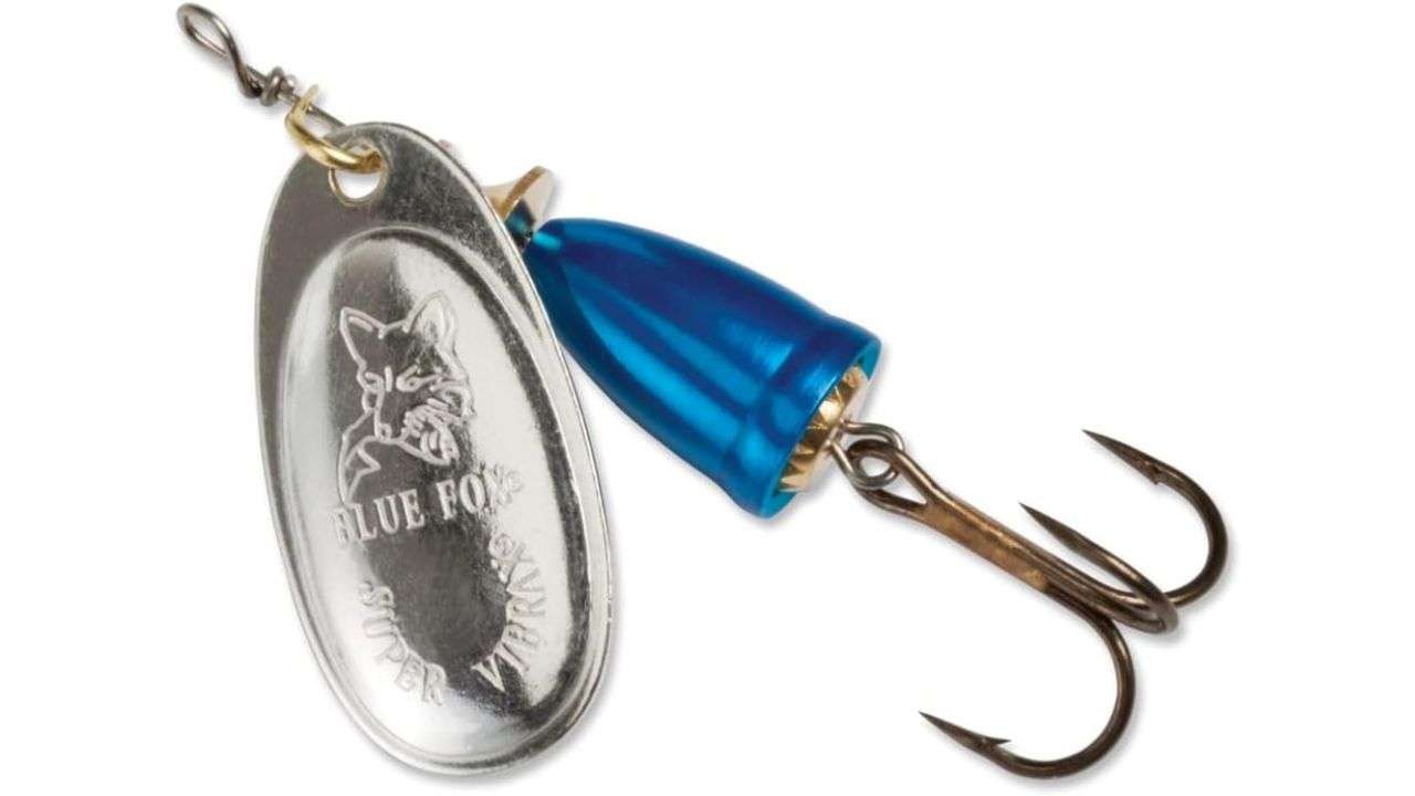 Blue Fox Super Vibrax Classic Spinner - 3/16 oz. - Silver Blue