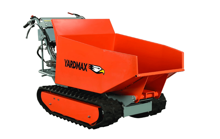 YARDMAX YD8105 Track Barrow with Hydraulic Assist, 1100 lb. Capacity, Briggs and Stratton, CR950, 6.5 hp, 208cc