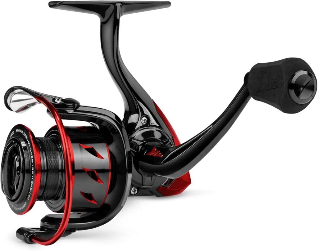 KastKing Sharky III Fishing Reel - New Spinning Reel - Carbon Fiber 39.5 LBs Max Drag - 10+1 Stainless BB for Saltwater or Freshwater - Oversize Shaft -...