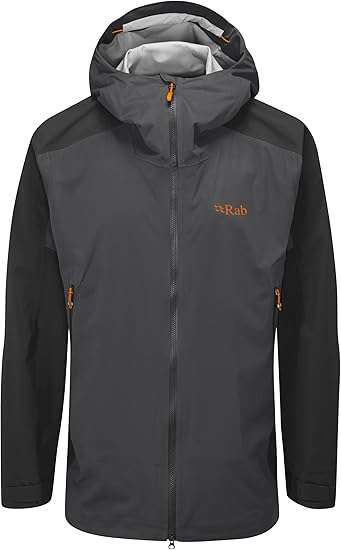 Rab Men's Kinetic Alpine 2.0 Jacket - Waterproof Breathable Coat for Skiing & Mountaineering 