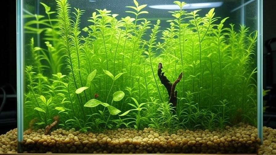 lightly planted aquarium​