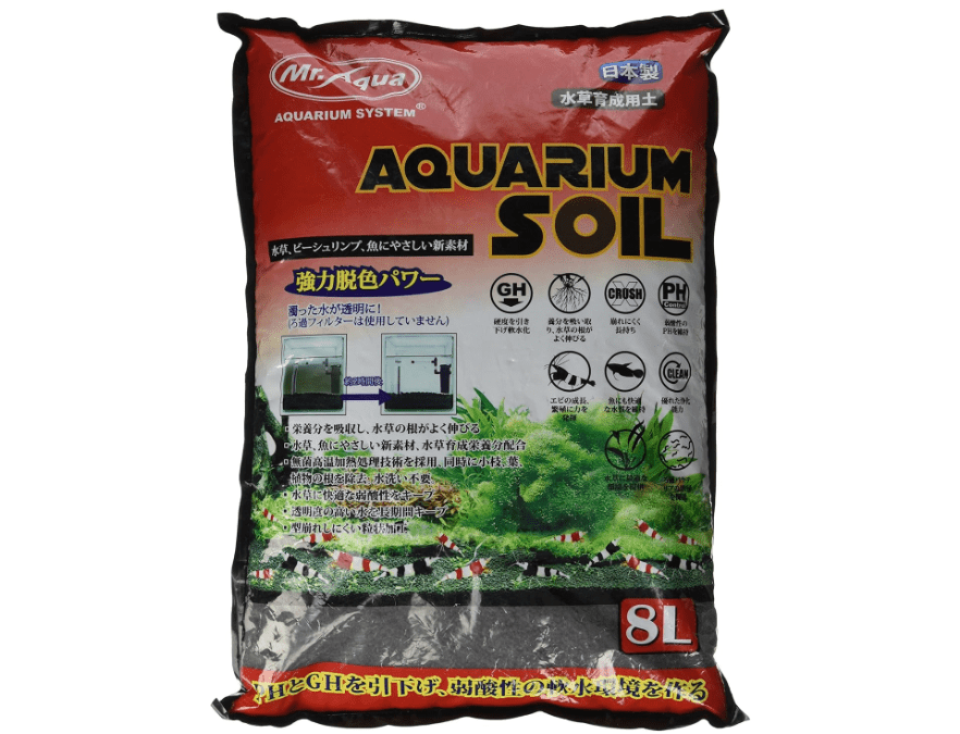 Mr. Aqua N-MAR-067 8 L Course Pet Habitat Water Plant Soil 