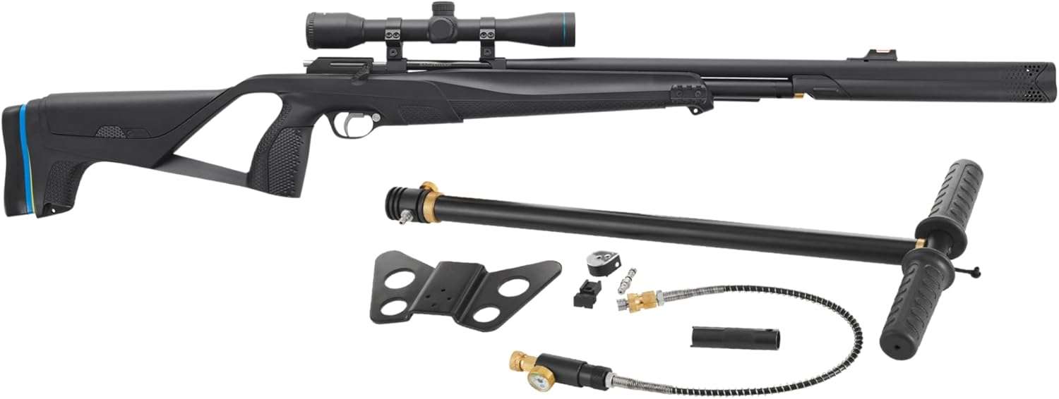 Stoeger S6000-E Combo - .177 Caliber - Black Synthetic with X-Family Pellet Sampler Pack