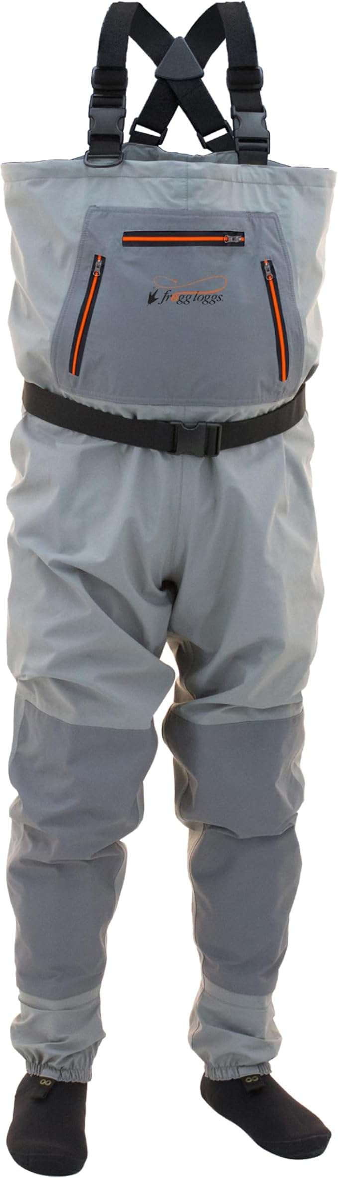 FROGG TOGGS Hellbender Breathable Waterproof Stockingfoot Fishing Chest Wader for Fishing 