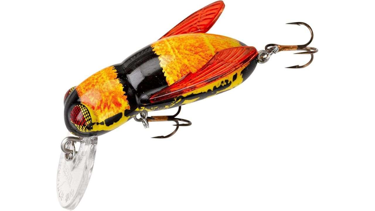 Rebel Lures Bumble Bug Topwater / Crankbait Fishing Lure, 1 1/2 Inch, 7/64 Ounce