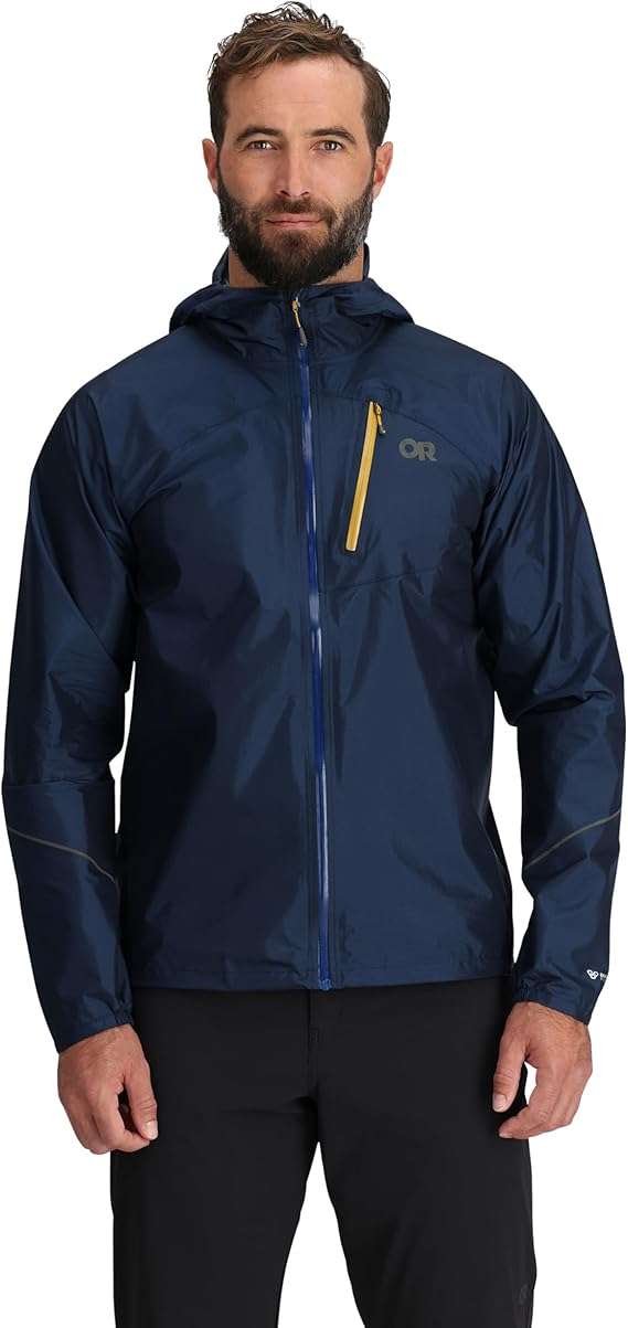 Outdoor Research Men's Helium Rain Jacket | Waterproof, Windproof, Breathable, Lightweight, Durable, Standard Fit 