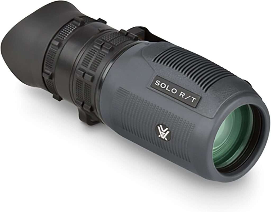  Vortex Optics Solo R/T 8x36 Monocular - MRAD Based Ranging Reticle, Utility Clip, Adjustable Eyecup, Rubber Armor, Non-Slip Grip, Fogproof, Waterproof -...
