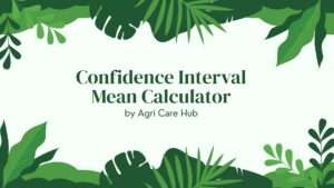 Confidence Interval Mean Calculator